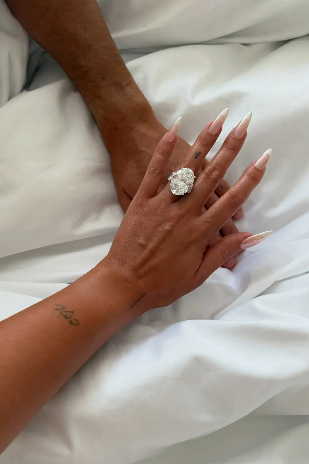 Georgina Rodriguez engagement ring