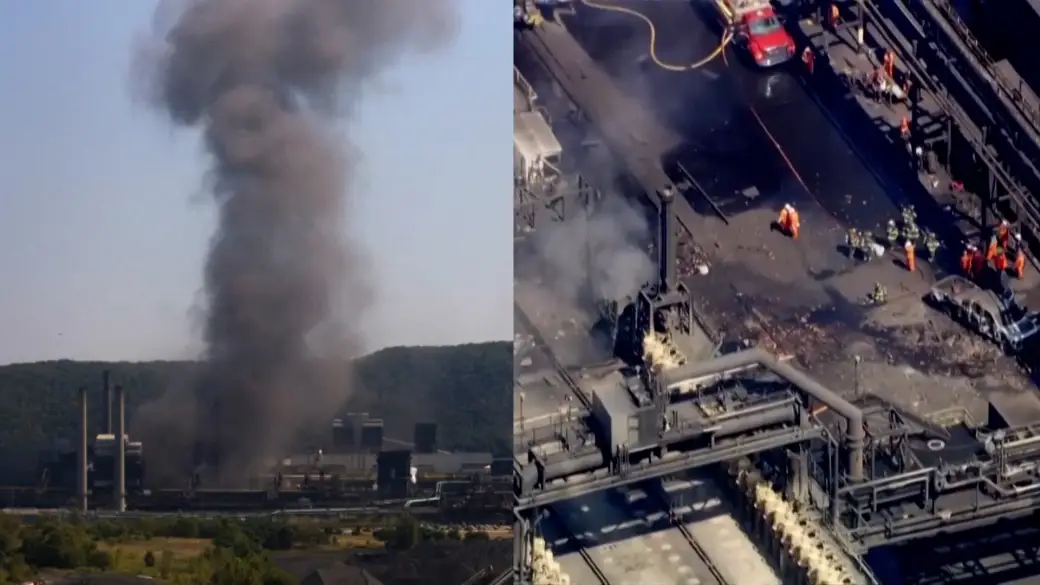 Pennsylvania steel plant explosion