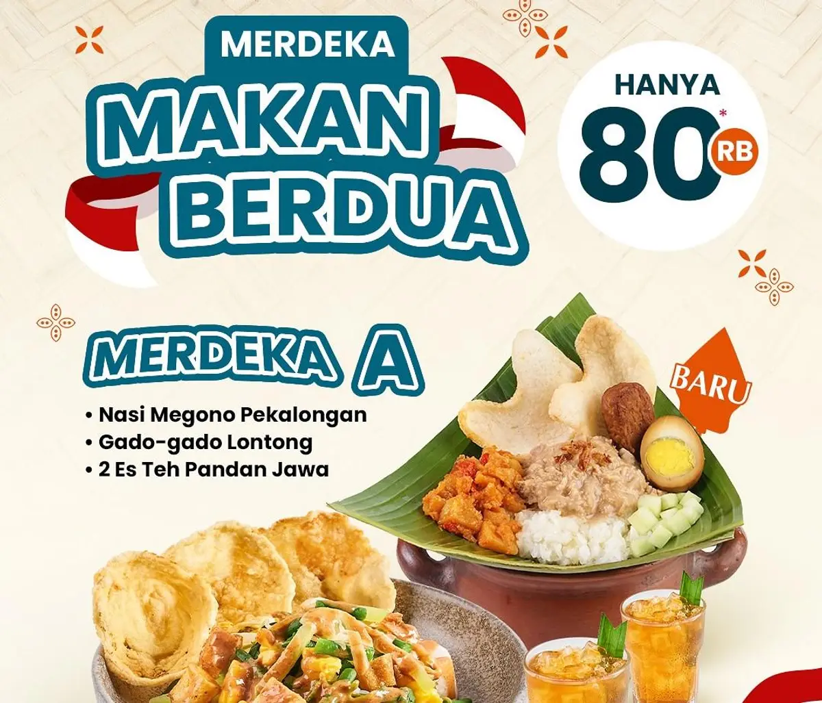 Dapur Solo's Nusantara Feast for Two - Bali Independence Day food promos