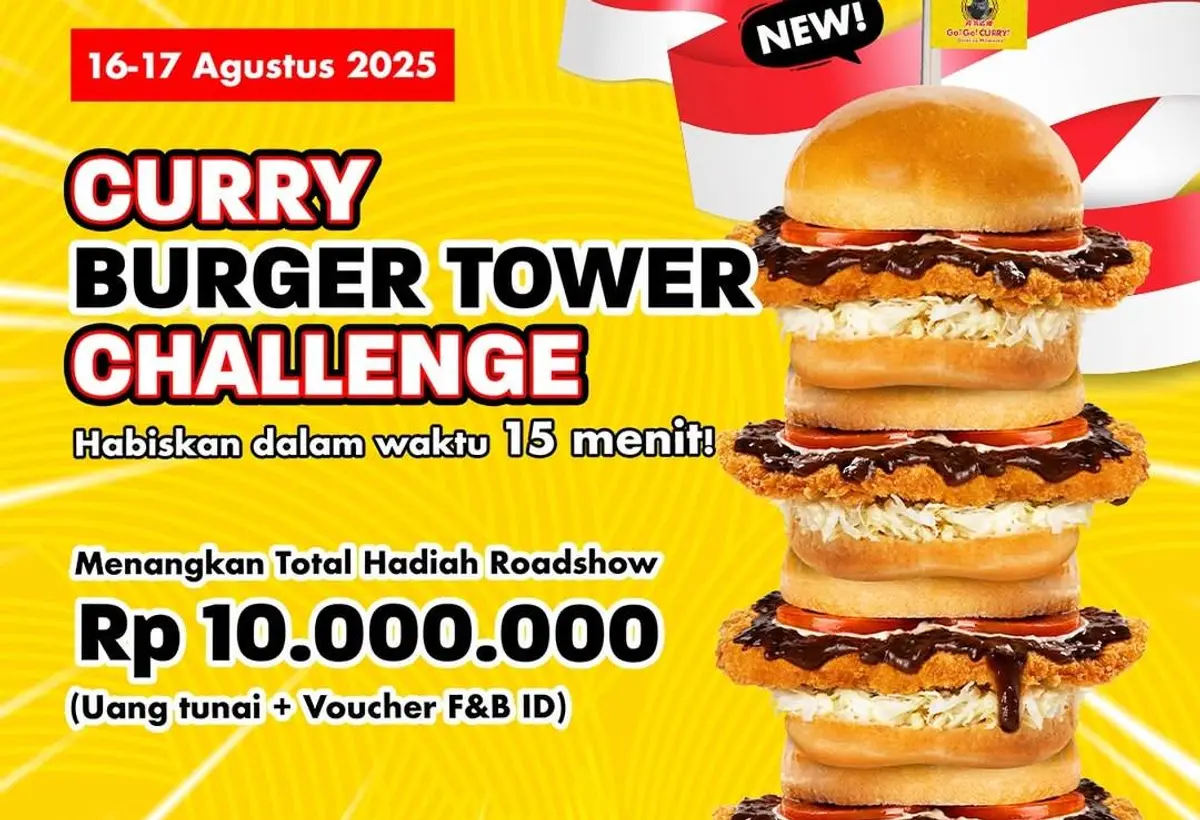The Ultimate Food Challenge at Go! Go! Cury! - Bali Independence Day food promos