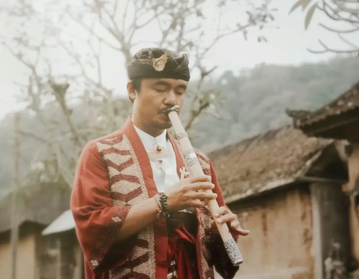 Bamboo Flute Master Gus Teja