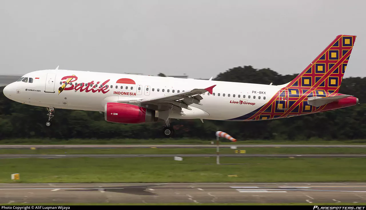 Best Airlines in Indonesia - Batik Air