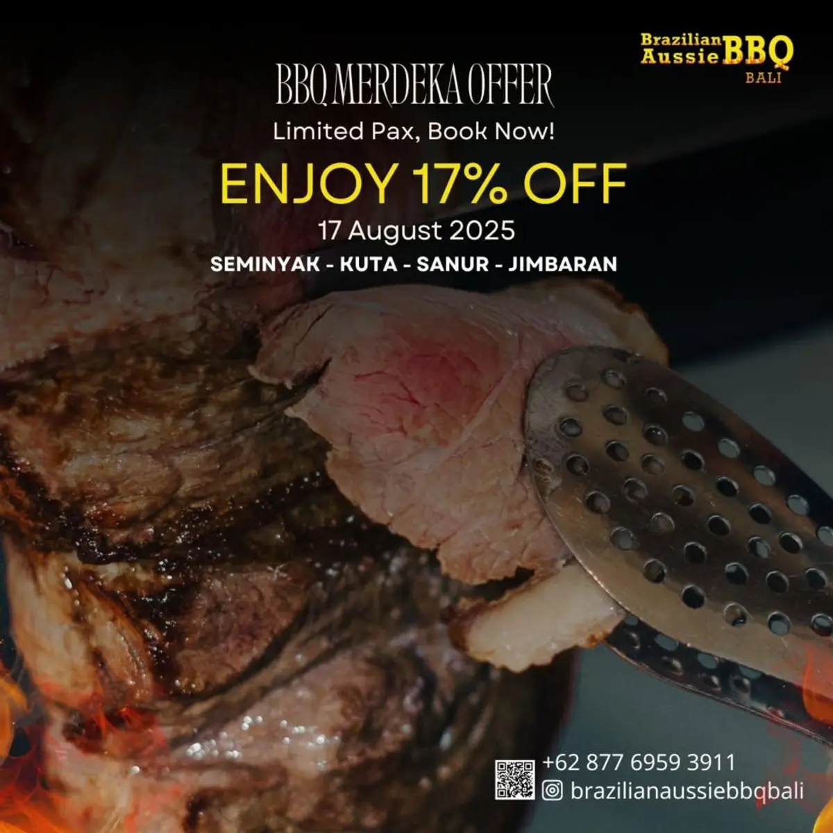 Bali Independence Day restaurant promos