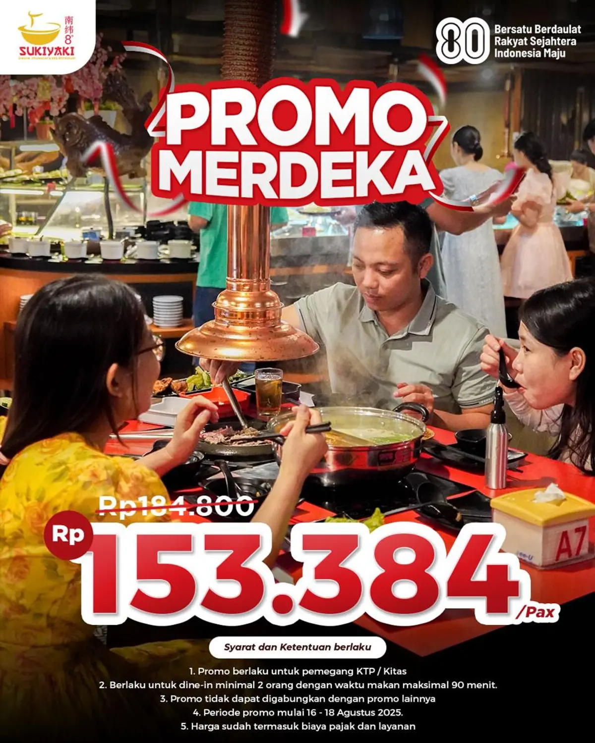 Bali Independence Day restaurant promos