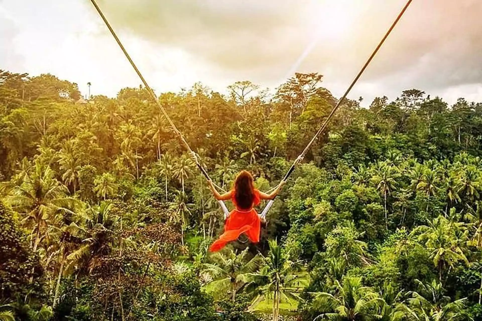 Bali Activities - swing in Ubud