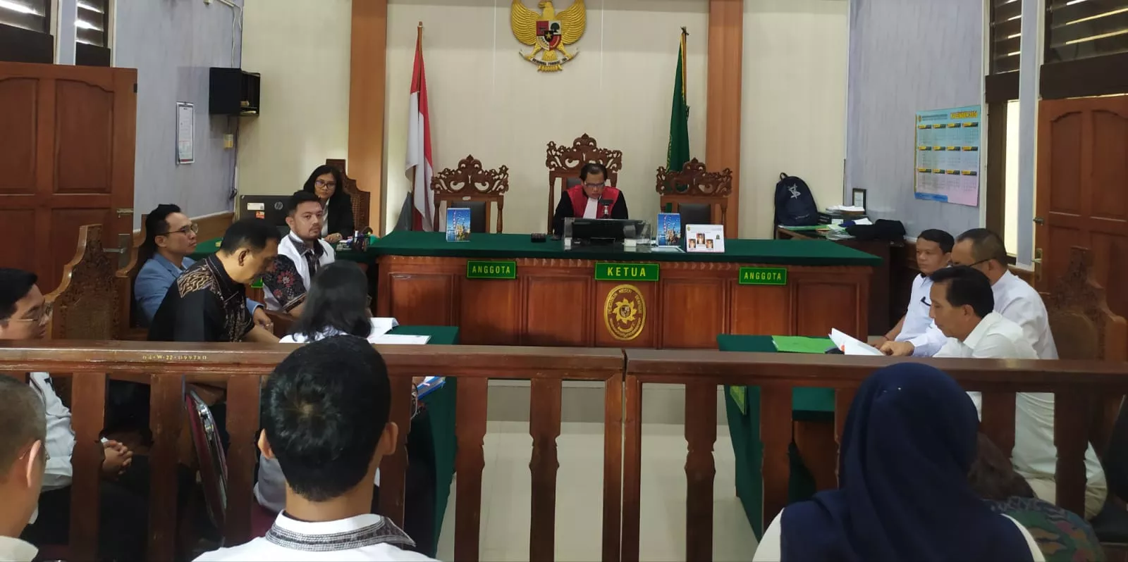 Photo of the Pretrial Hearing of I Made Daging, February 2, 2026